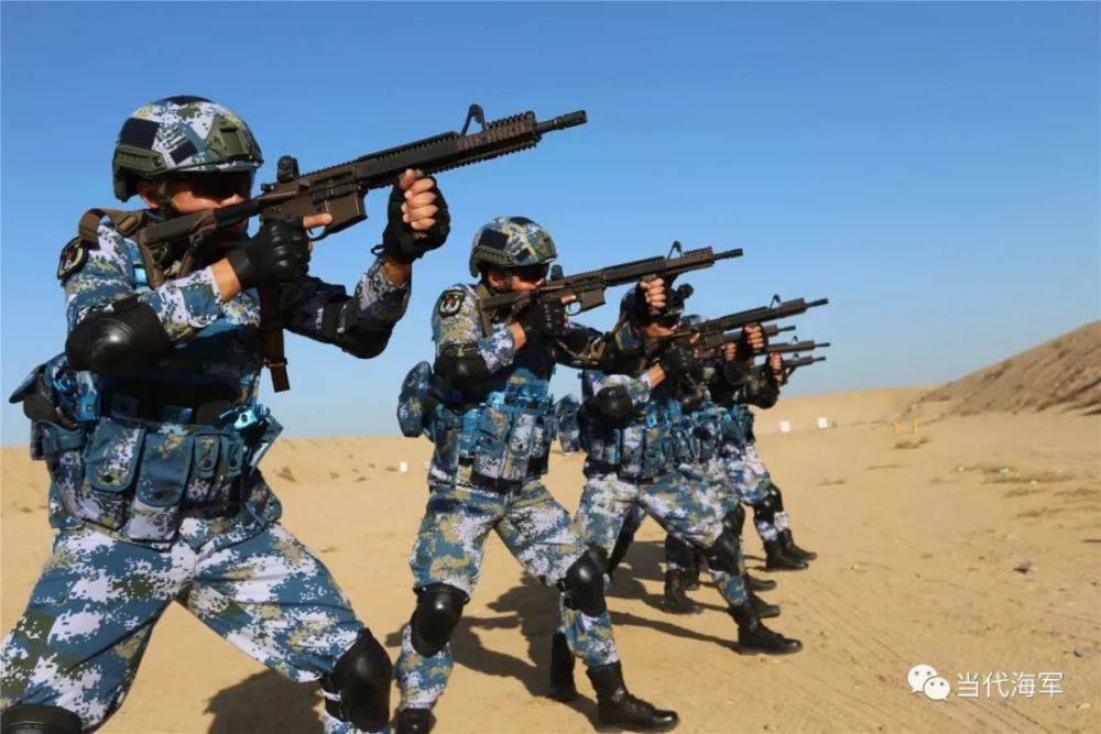 比电影都精彩中沙海军特种部队开展联合训练