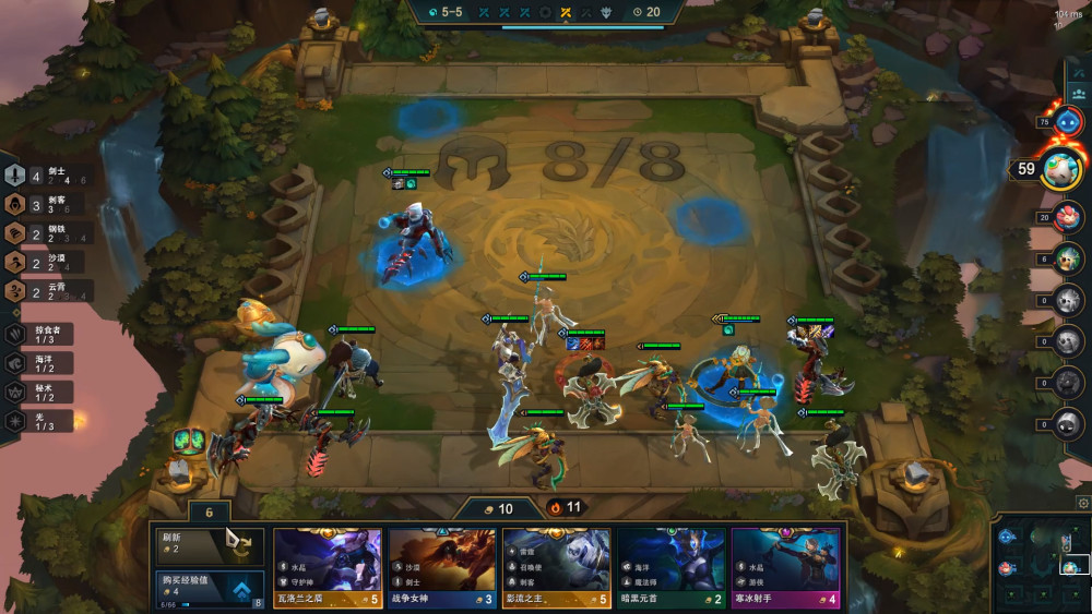 云顶之弈s2"法刺剑海"称霸排位,阵容成型快,突破黑铁段位!