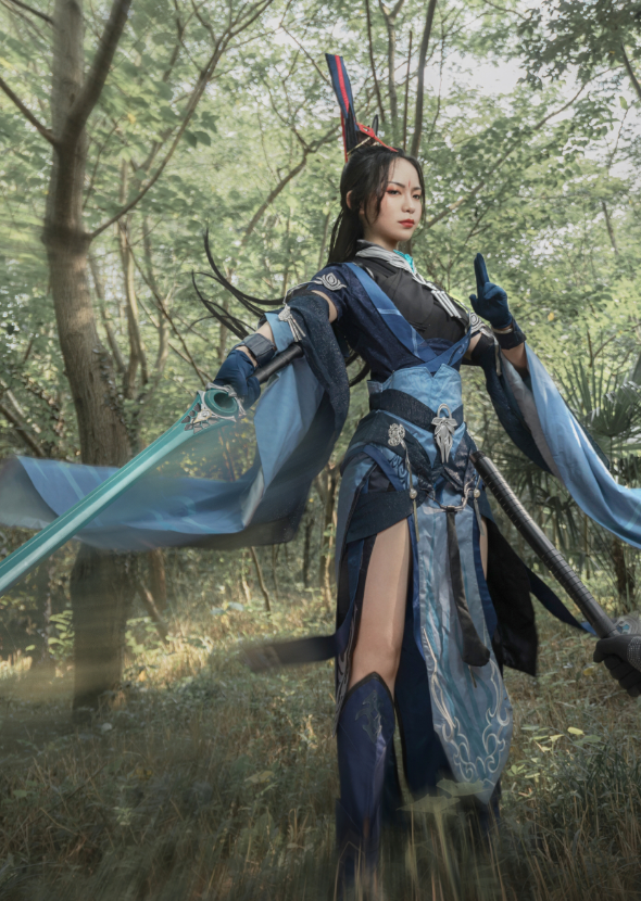 完美颜值清新甜美,剑网情缘网络版3游戏人物cosplay