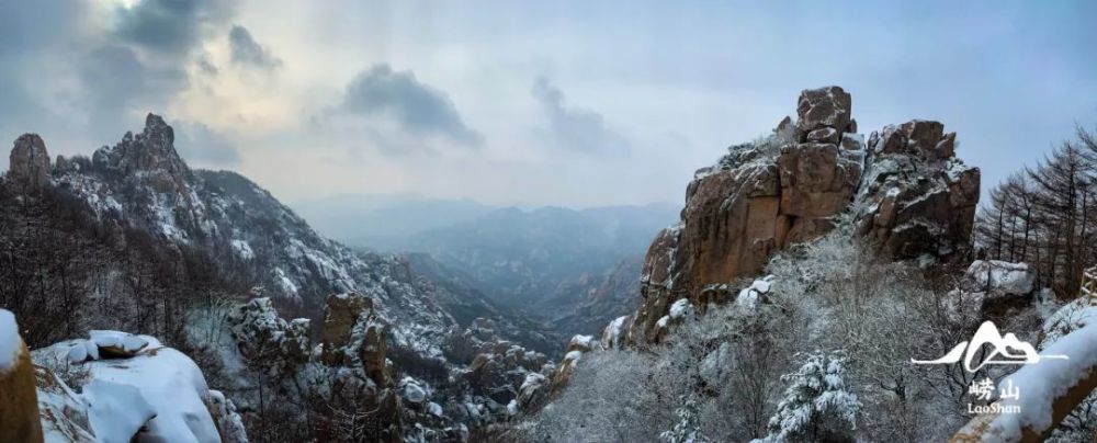 登山微博熱搜的嶗山初雪有多美最新高清靚圖來襲