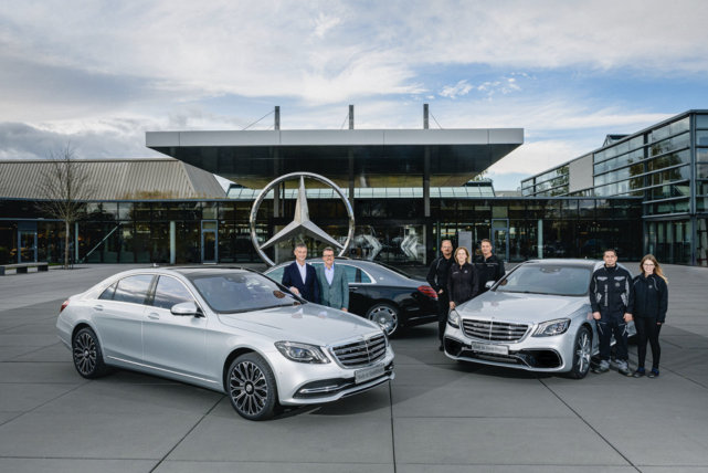 豪华四门旗舰之王当之无愧,奔驰w22新款s-class喜迎生产50万辆