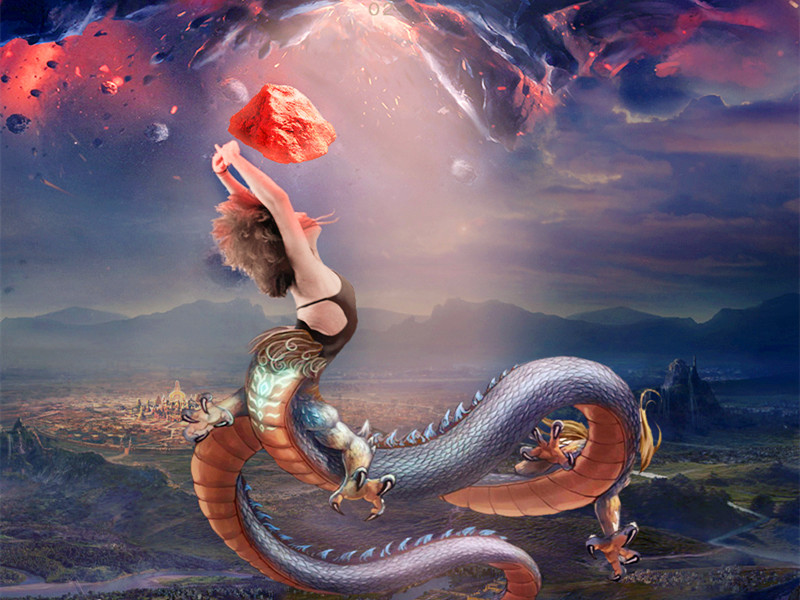 生育女神女娲是生育女神,在汉代神话里也被称为 "女阴"或"阴皇".