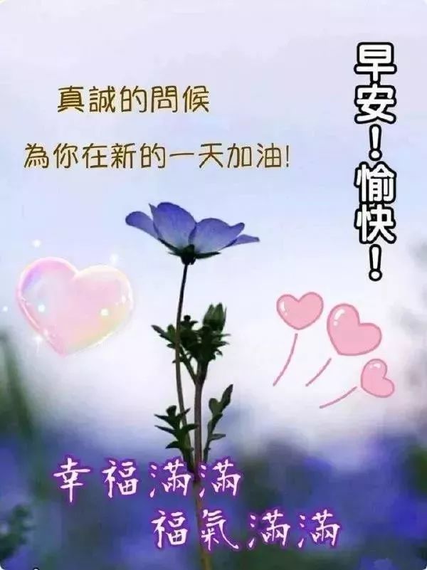 朋友圈问候大家早上好暖心祝福语短信句子漂亮早上好问候语图片动态带