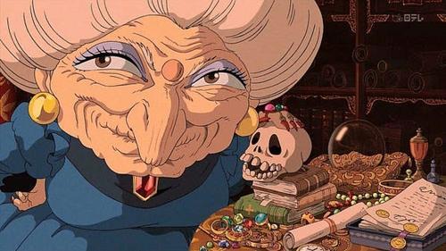 《千与千寻》汤婆婆,性格暴躁残酷,喜爱钱财,外表虽是名老妇人,实际上