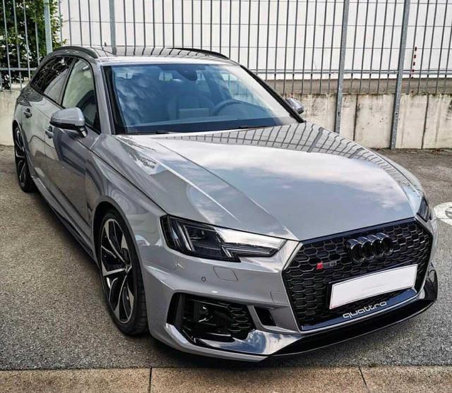 汽车:奥迪a4l汽车改装之战斗灰颜色