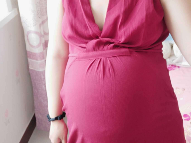 胎位低的孕妇照片图片