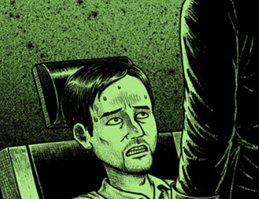 惊悚漫画:黑色放映机之恐惧症