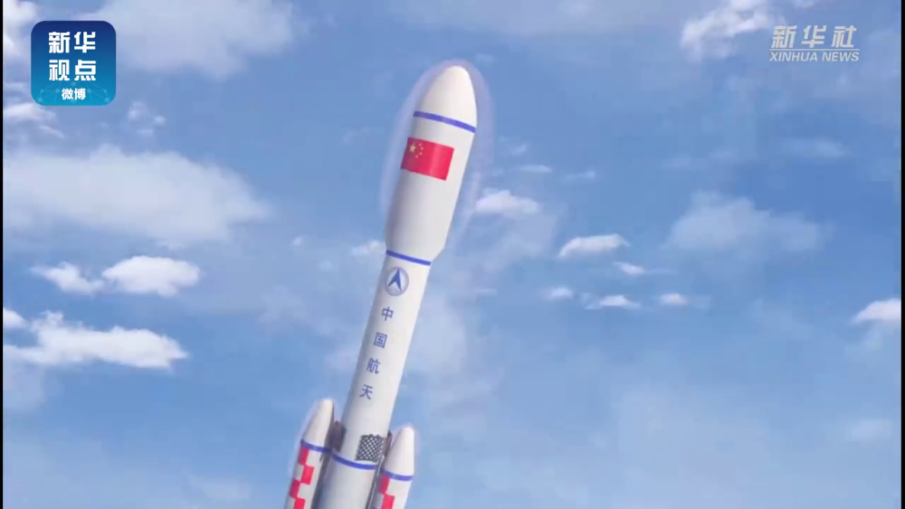 中国长征八号火箭明年发射,垂直回收概念世界领先