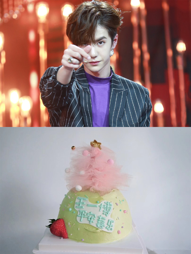 明星的应援蛋糕,肖战的童趣,千玺的精致,看到王一博:怕是个假粉