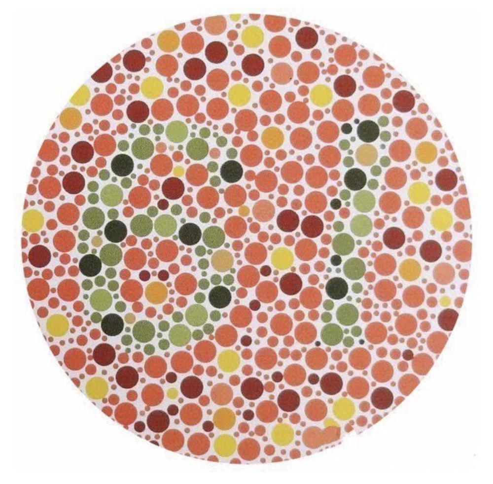 车管所公认的色盲图,一旦看出最后一张,直接放弃学车吧