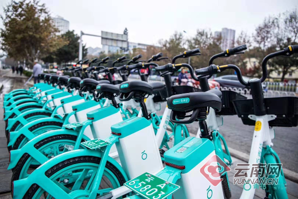 共享电助力车进入昆明 滴滴出行 供图据介绍,滴滴共享电助力车在符合"