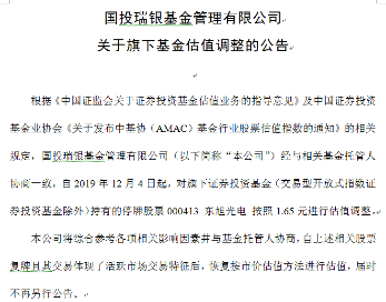 多家基金猛砍东旭光电估值 最狠10个跌停 一天 暴跌 66 腾讯新闻