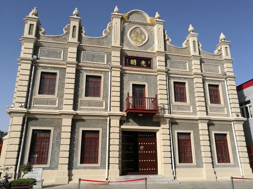 三十年代的梨园建筑,省级文物保护单位,河北省河间光明戏院