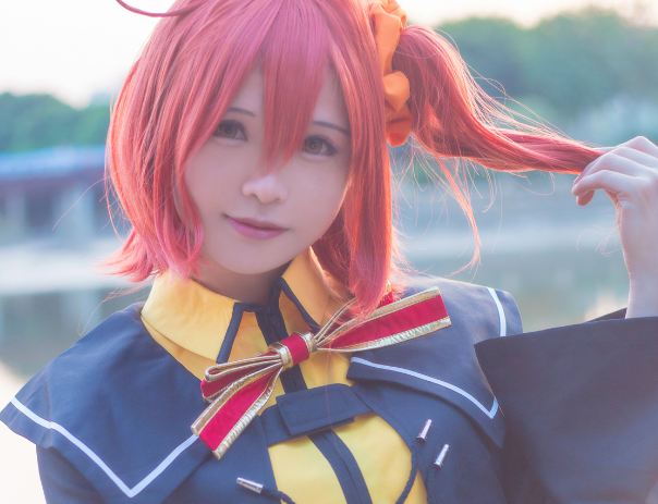 《fate/grand order》藤丸立香cos,娇俏可人的小姐姐