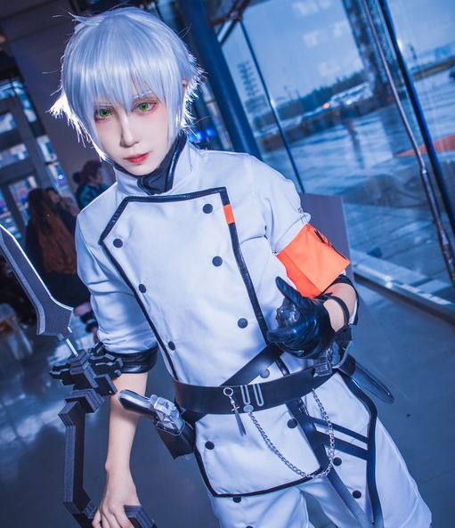 《明日方舟》梅菲斯特cos,造型精致质感十足