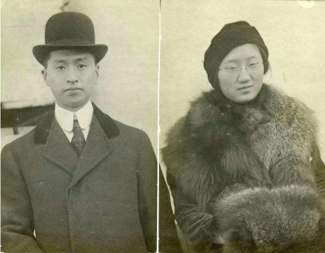 民国第一外交家,一生经历四次婚姻,最后一任妻子小他20岁