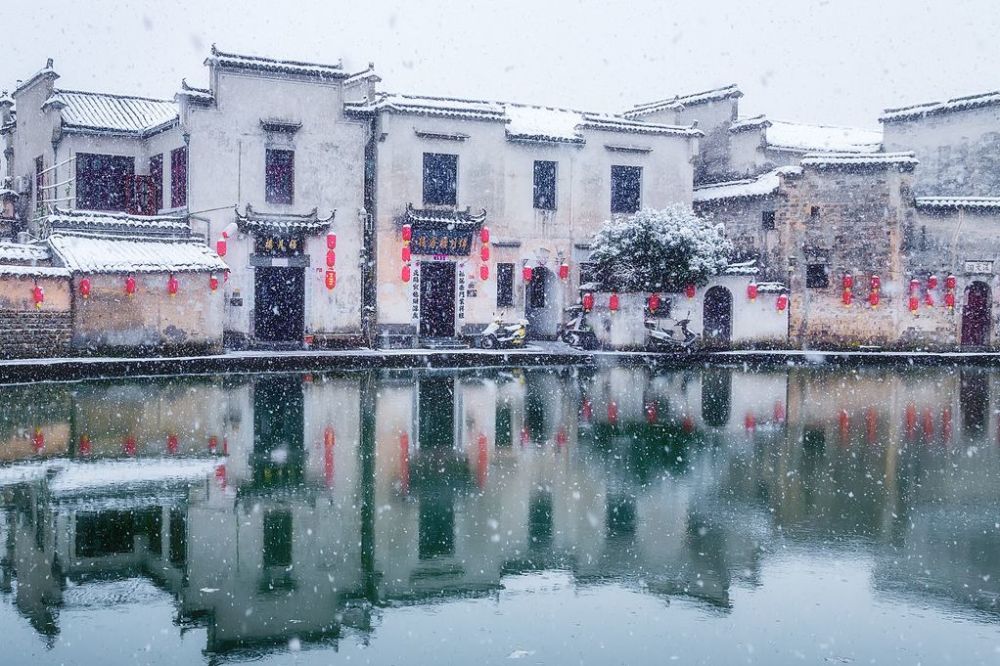 一下雪 这10个古镇美哭了 腾讯新闻