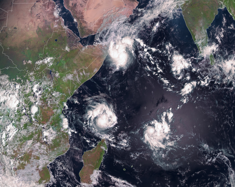 印度低压和夏威夷高压图片