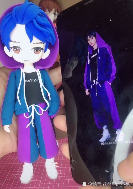 大神泥塑王一博开始很认真看到面部表情后粉丝们坐不住了