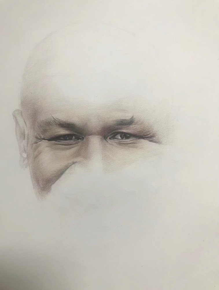 彩铅画泰森——教你如何打造强悍的效果