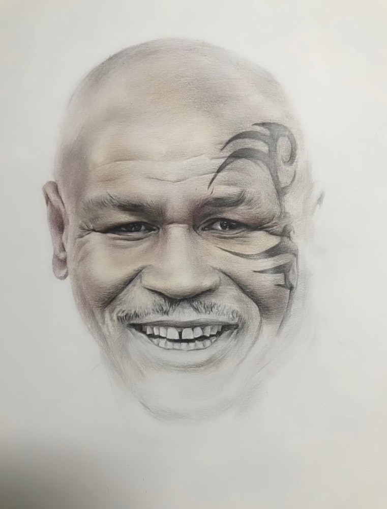 彩铅画泰森教你如何打造强悍的效果