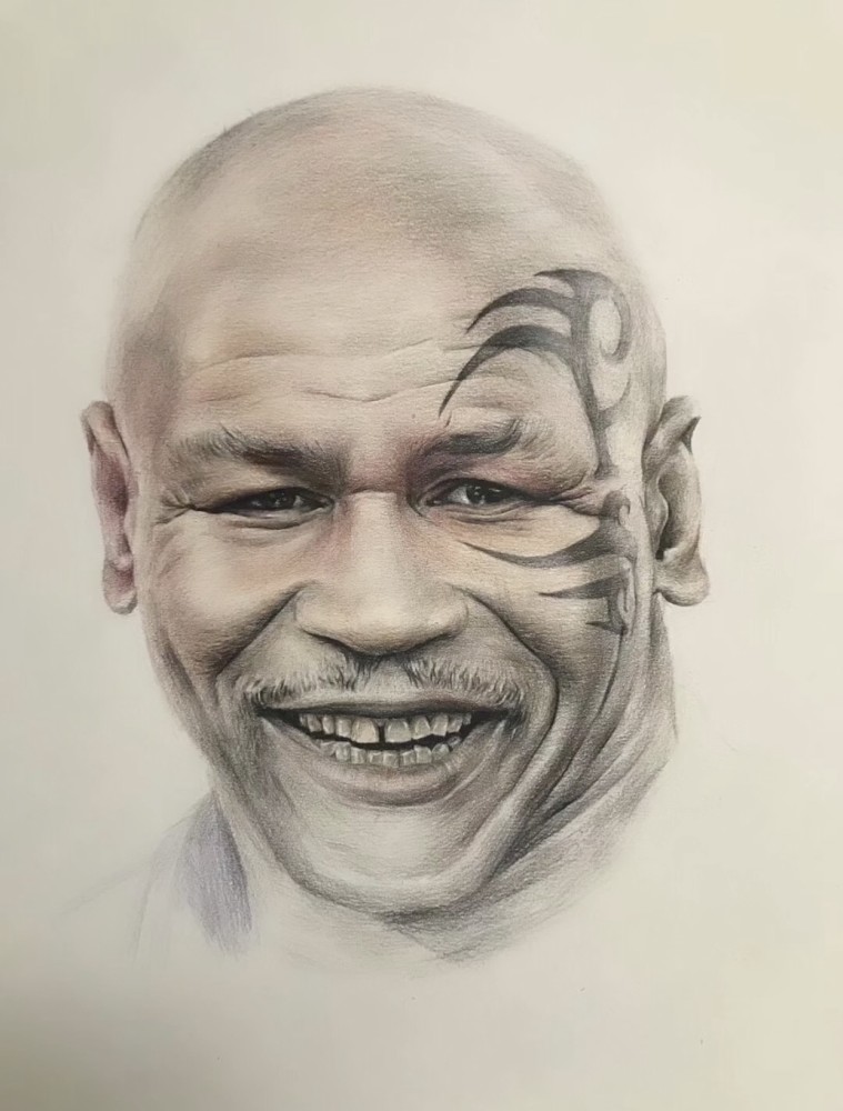 彩铅画泰森教你如何打造强悍的效果