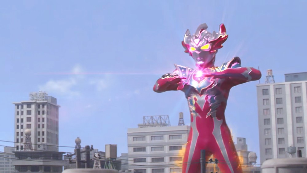 用再出手,只要看着泰迦用上自己的力量,使用泰迦爆破射线就能击败对手