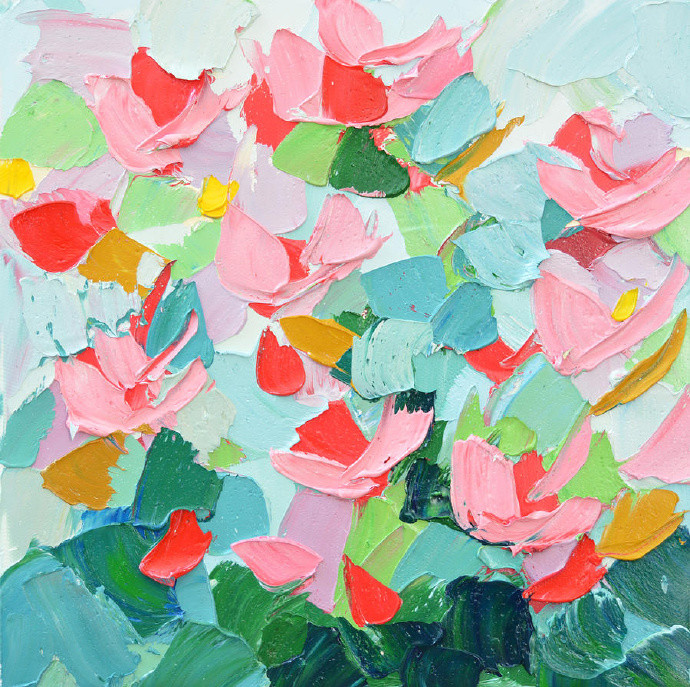 ann marie coolick 花瓣 肌理 作品欣赏