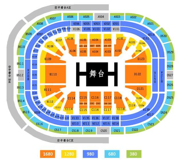 r1se重庆演唱会座位图在接下来的2019r1se重庆演唱会中,粉丝们应该是