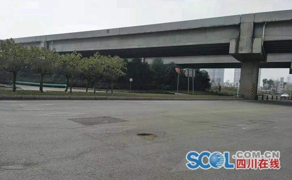 成都天府新区五环路麓山大道段道路破损官方回复