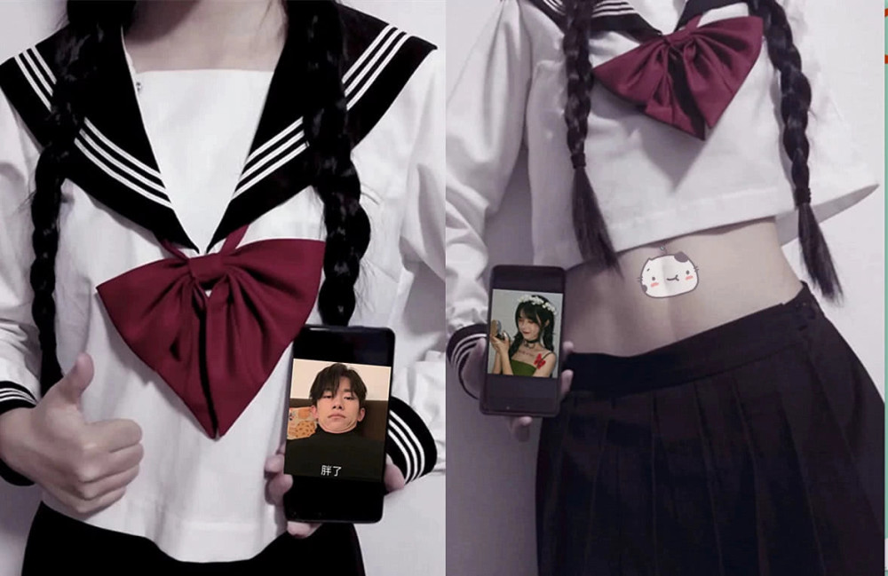 同样是举牌照忍了汉服娘忍了lo娘看见最后一路走好