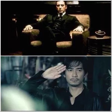 《教父》麦克,《无间道》陈永仁的同途异归路