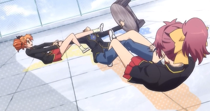 少女好功夫 动漫中用腿锁人的萌妹子 你顶得住吗 腾讯新闻