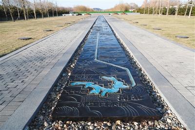 南水北调中线沿线工程项目示例图。