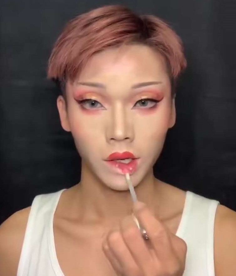 女装大佬仿妆杨玉环开始别逞能结局男生美起来还有女生什么事