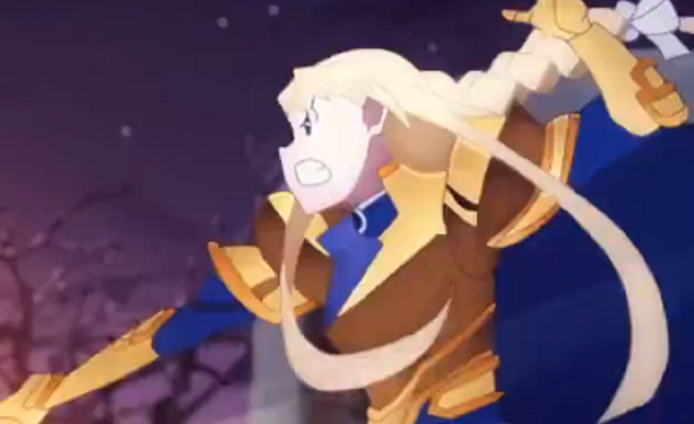 刀剑神域3 亚丝娜vs爱丽丝 当把图放大之后 画面很鬼畜 腾讯新闻