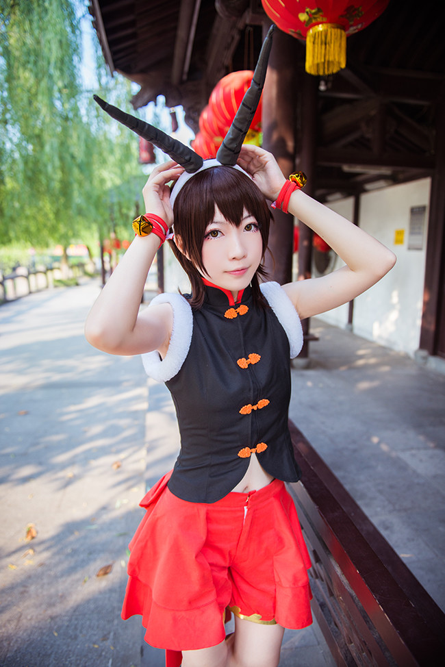 可爱又清纯的乐正绫cos,为宅家多日的你散去阴霾