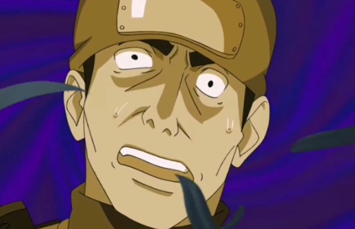 在和鸣人执行任务的过程中,面对敌人的古介只是了拿着自己的一把普通