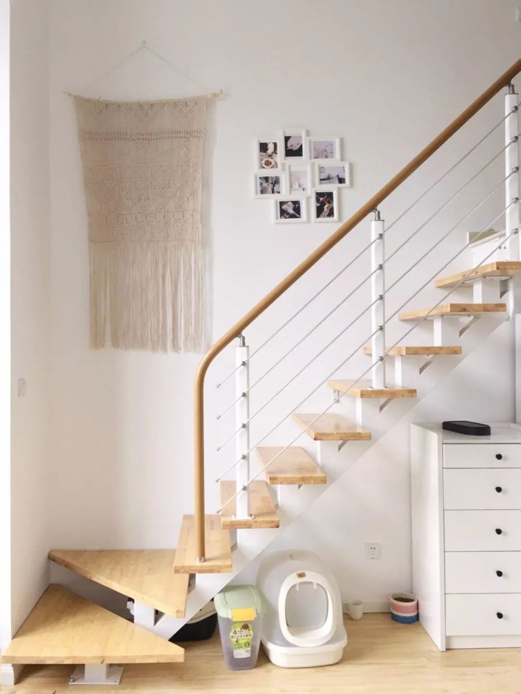 55㎡北欧风loft单身公寓,清新自然的小资格调,别样清爽!