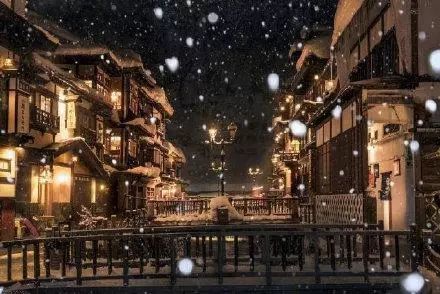 冬天来日本看雪 日本的山形县 好像我们的洪崖洞 腾讯新闻