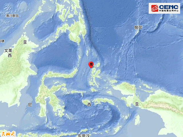 印尼哈馬黑拉島附近海域發生5.5級地震
