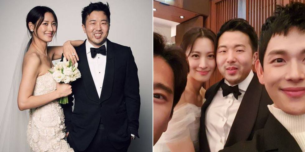 恭喜金秀贤与企业家老公车民根!