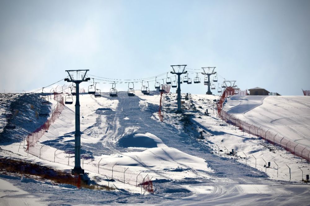 库车滑雪场图片