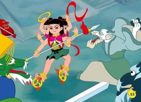 六个版本的动漫版哪吒第五个太辣眼睛最后一个堪称女神