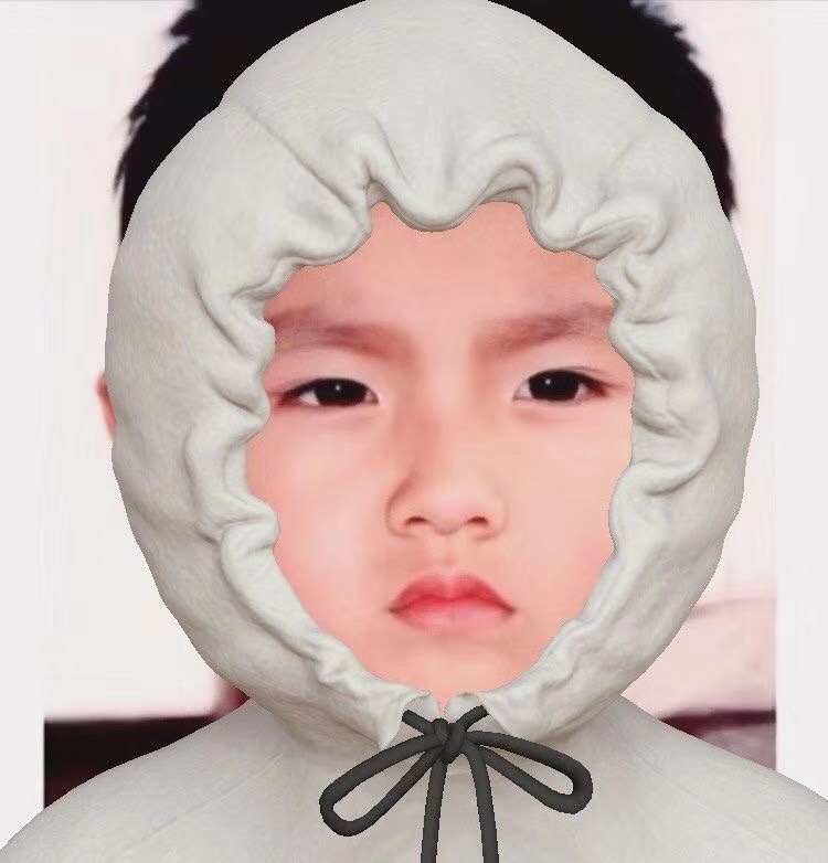 近日很流行宝宝特效,来看看吴亦凡变成三岁宝宝的样子,超萌超可爱的.