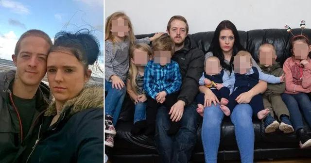 英国夫妻连生7个孩子却不工作,还公开筹款骗钱:我们是好父母