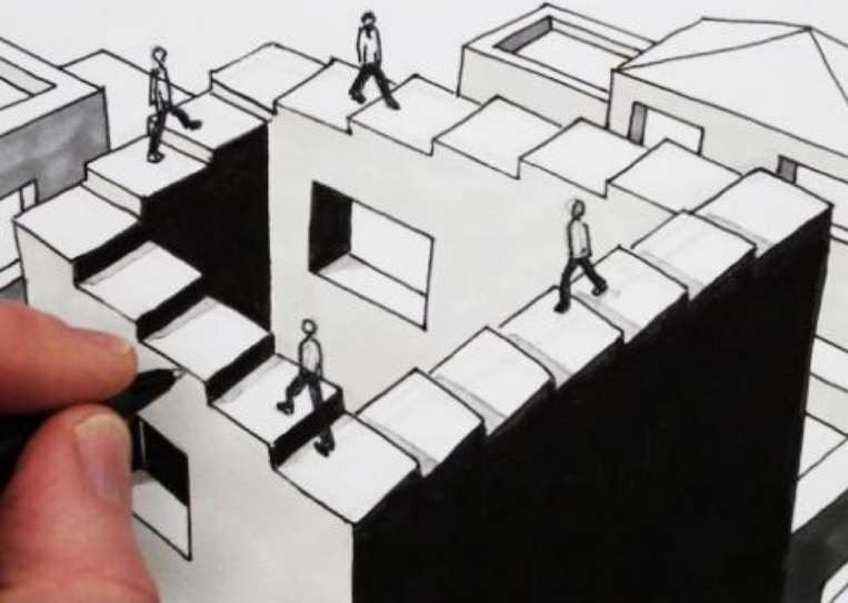 被誉为科学界的鬼打墙的彭罗斯阶梯是什么看完惊呆了