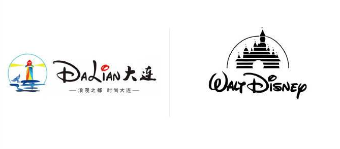 大连城市logo获奖作品涉嫌抄袭迪士尼?官方回应