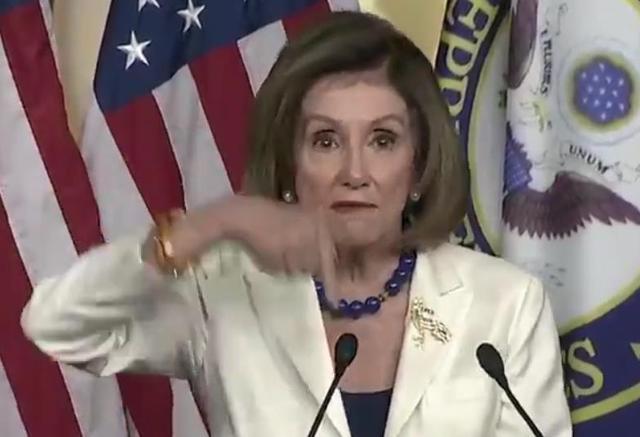 南希·佩洛西|佩洛西送给特朗普一个新绰号：“让事情变得更糟的先生”