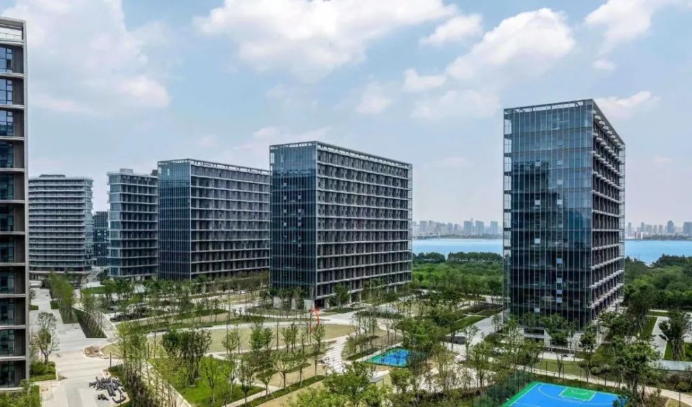 钱塘one西湖区沿江现房不限购每一户皆是景7599128㎡小区式精装江景